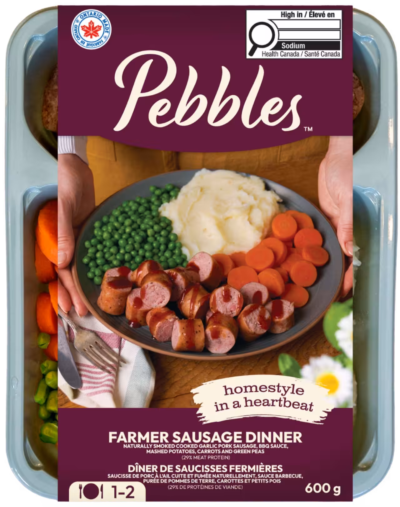 Farmer sausage dinner package